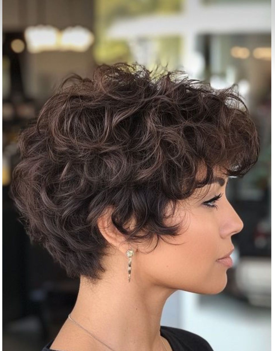 idée coiffure femme frisée