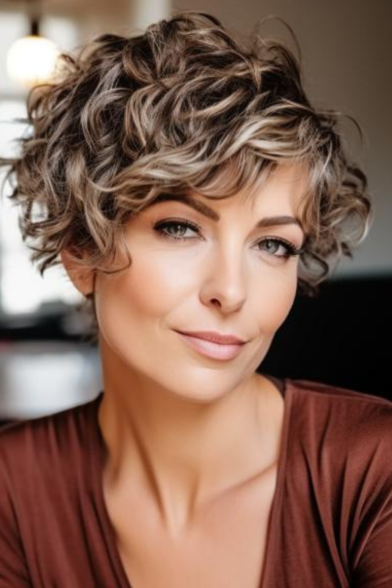 coupe courte femme mature
