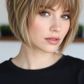 Coiffure courte moderne
