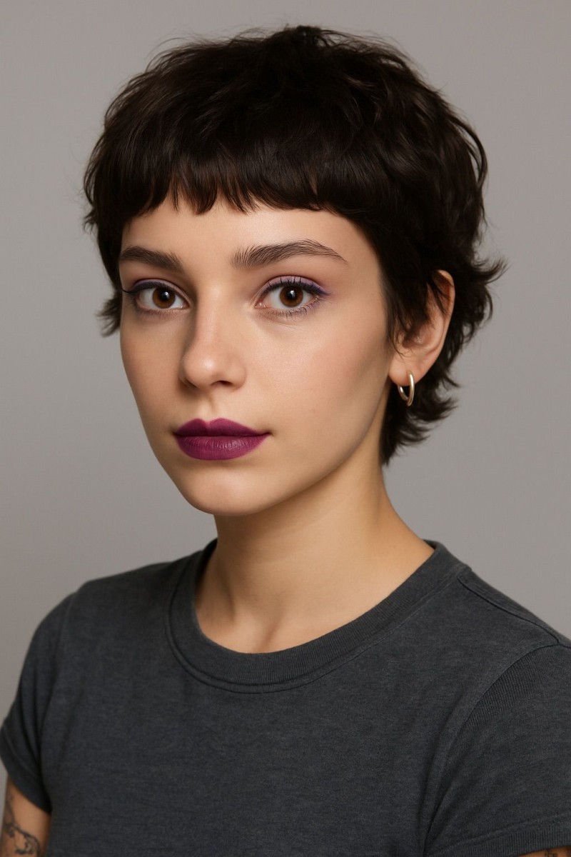Coupe courte tendance