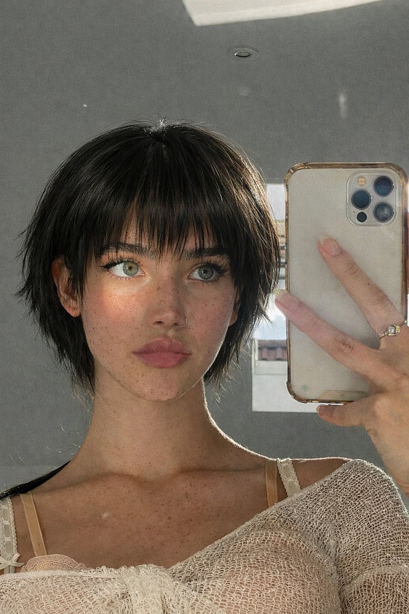 Coupe courte tendance