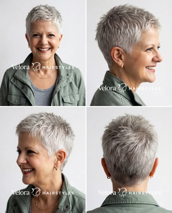 Coupe très courte 50 ans