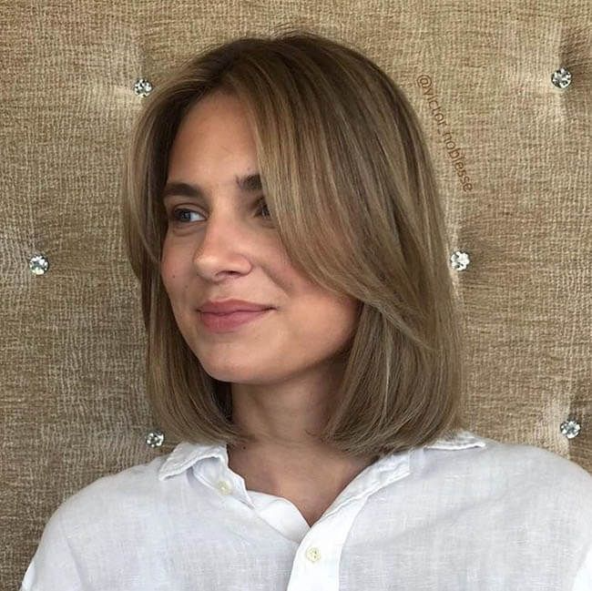 Tendance carré frange rideau