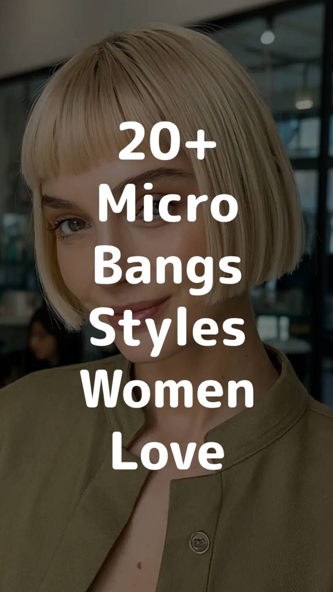 Carré blond frangé moderne