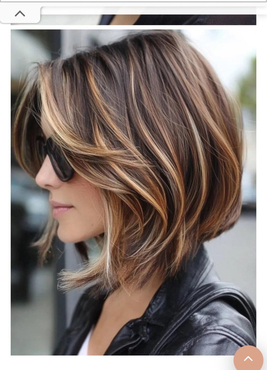 coiffure carré mèche côté