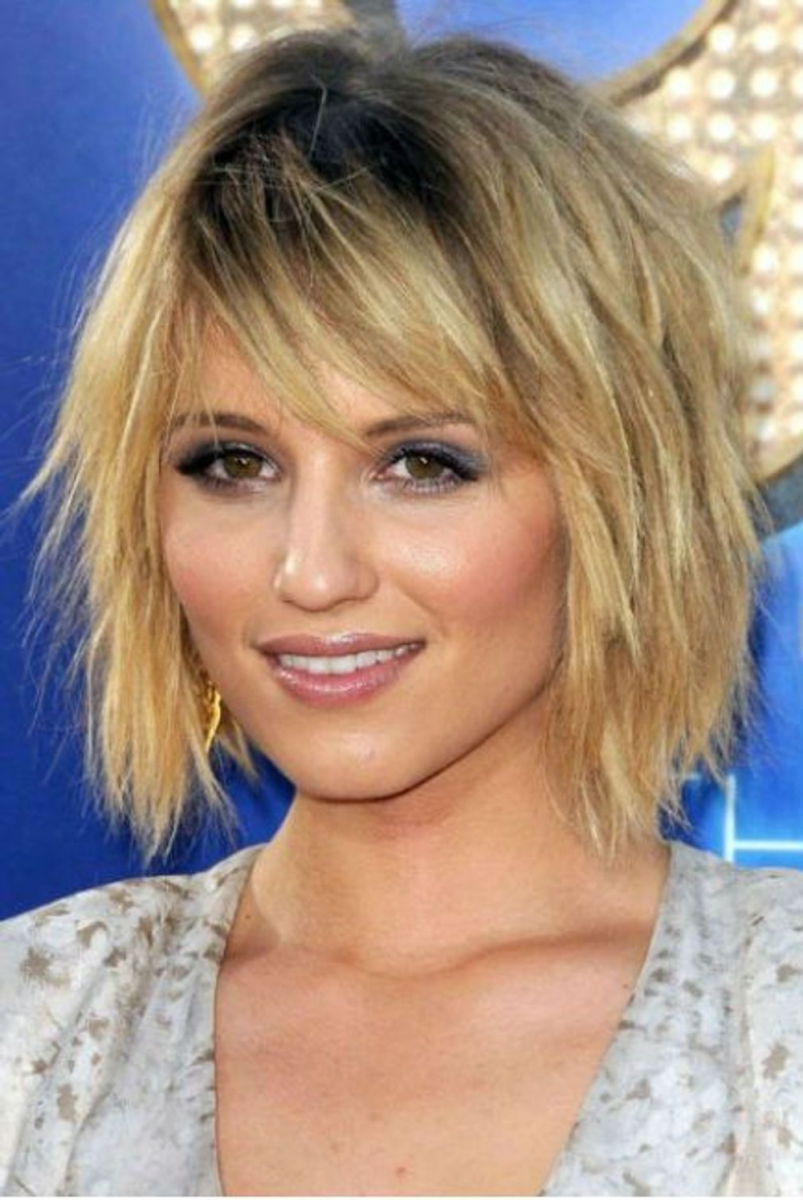 coiffure carré mèche côté