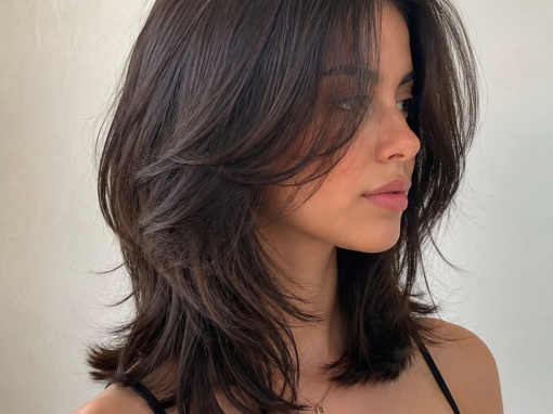 Coupe mi-long dégradé femme