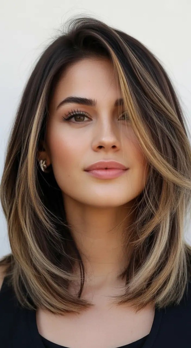 Idées coiffure mi-long dégradé
