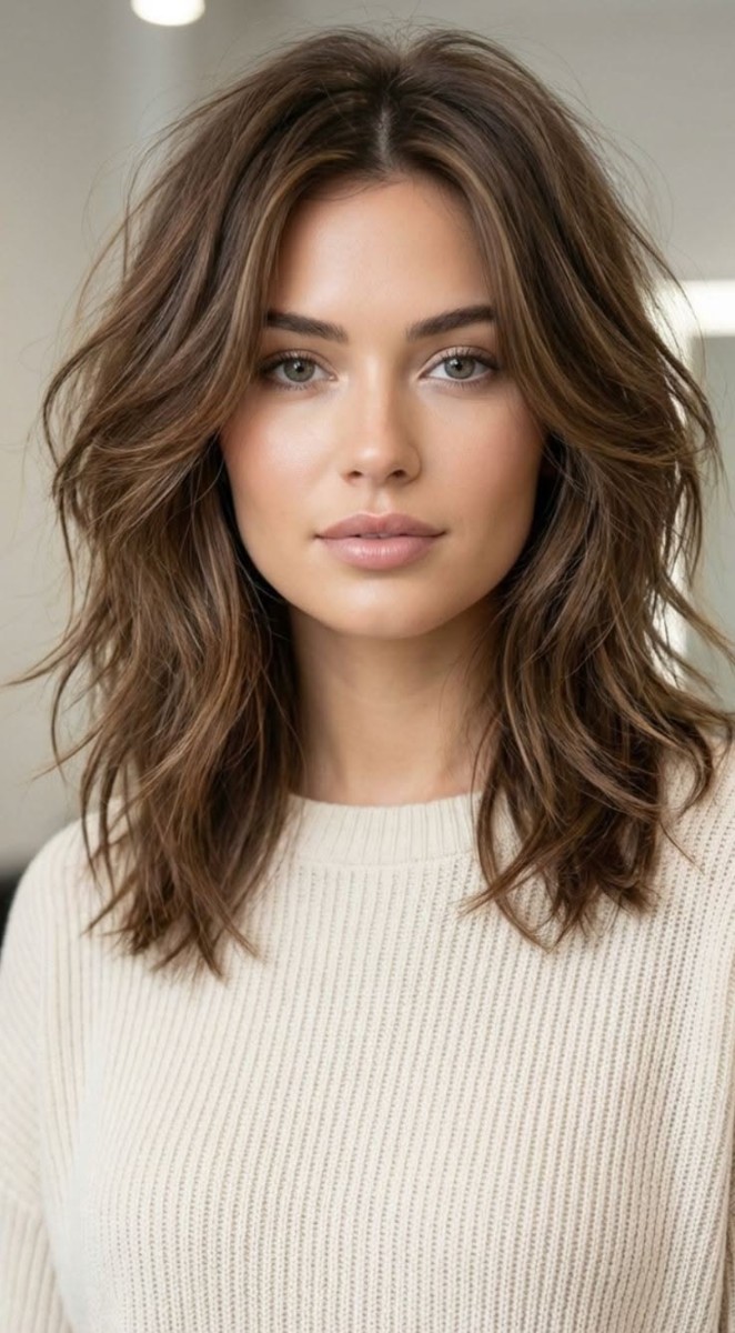Idées coiffure mi-long dégradé