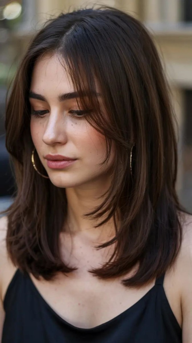 Idées coiffure mi-long dégradé