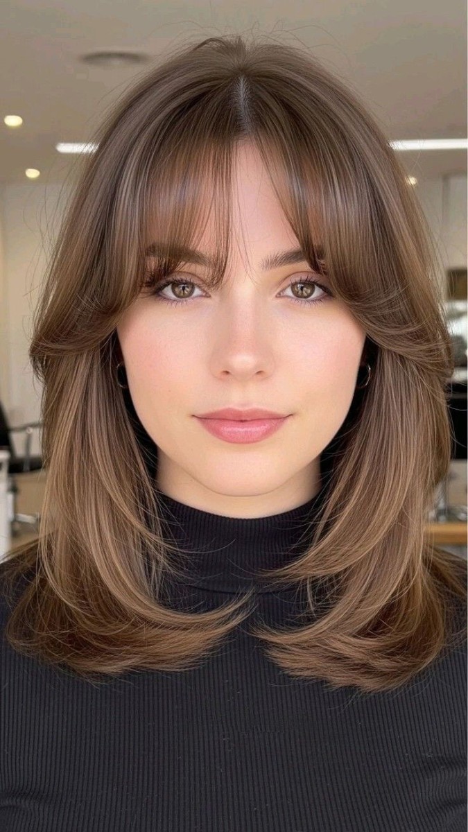 Style coupe mi-longue tendance