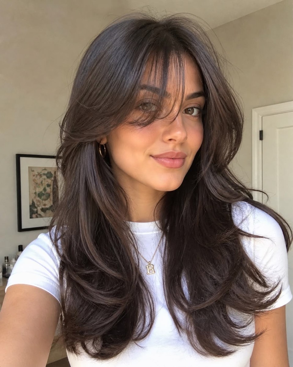 coiffure femme mi-long