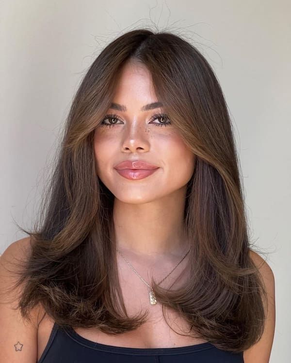 coiffure femme mi-long