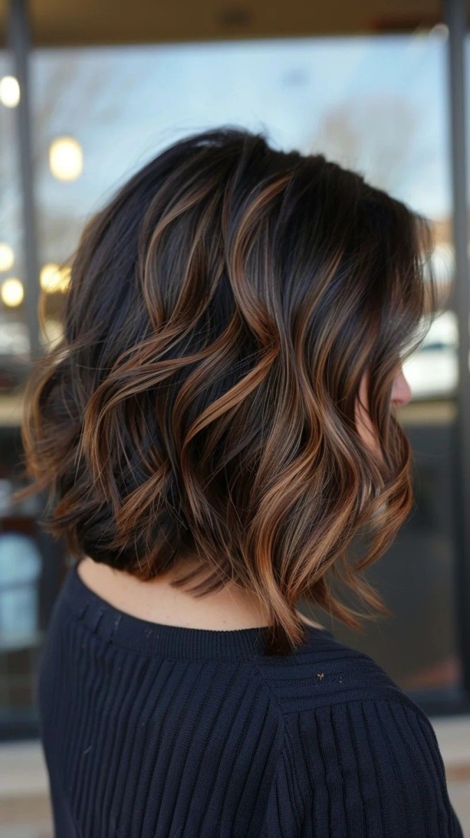 Inspiration couleur cheveux mi-long