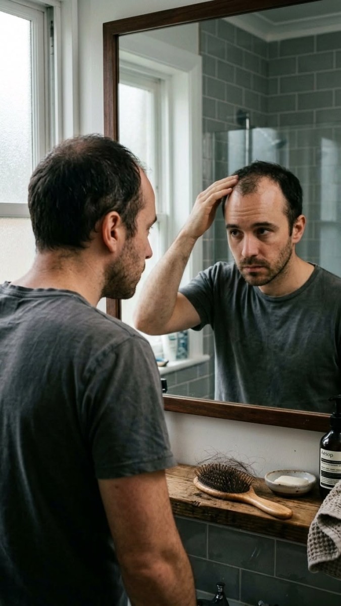 calvitie masculine