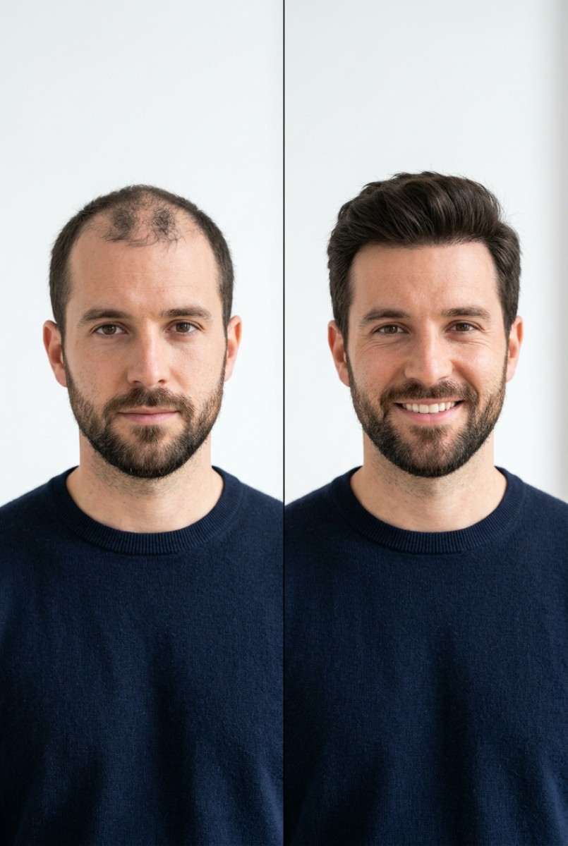 calvitie masculine